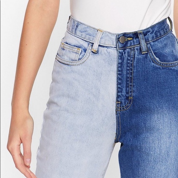 Two Tone Jeans - Picture 3 of 4